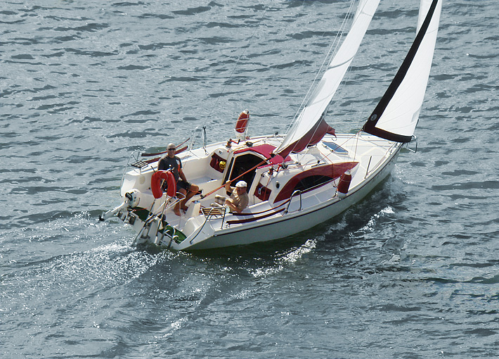 Saturn 25 na wodzie